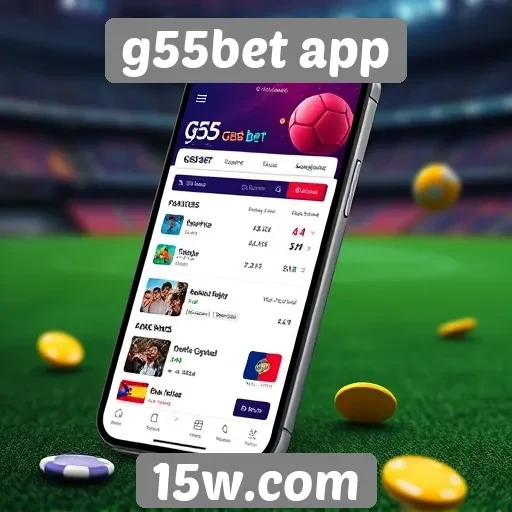 Facilidade de uso da interface do g55bet