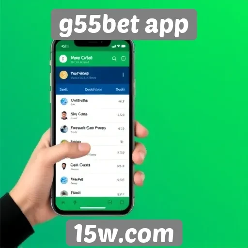 Métodos de pagamento variados no g55bet app